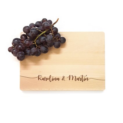 Dřevěné prkénko se jmény 2  - 