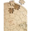 Dřevěné svatební puzzle