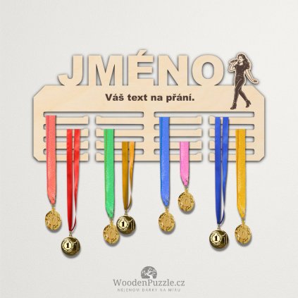 dreveny vesak na medaile zpivani zpev zpevacka