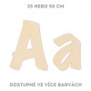 Dřevěná písmena na zeď - Marker