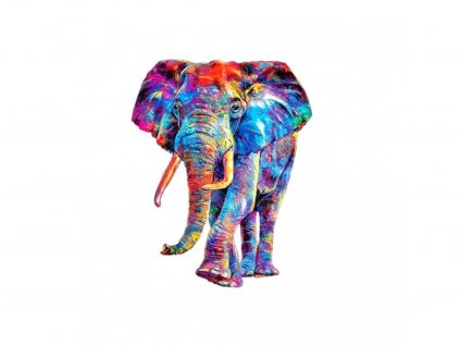 128 3 puzzle slon 3d drevene puzzle slonice 4