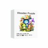 Drevene puzzle zaby pod houbou 2