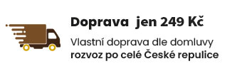 Doprava jen 249 Kč