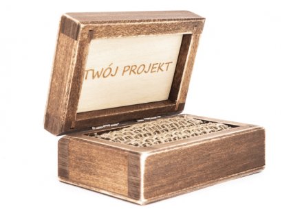 Pudełko drewniane P10