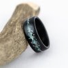 Dřevěný prstýnek EBONY GALAXY