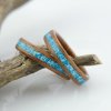 Snubní prstýnky MAHAGON AND BLUE HOWLITE