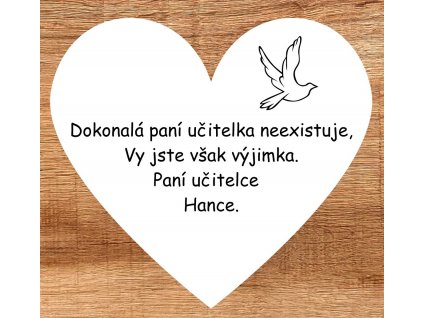 Dárek pro paní učitelku