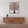 Obraz na stěnu strom života Chime hnědý