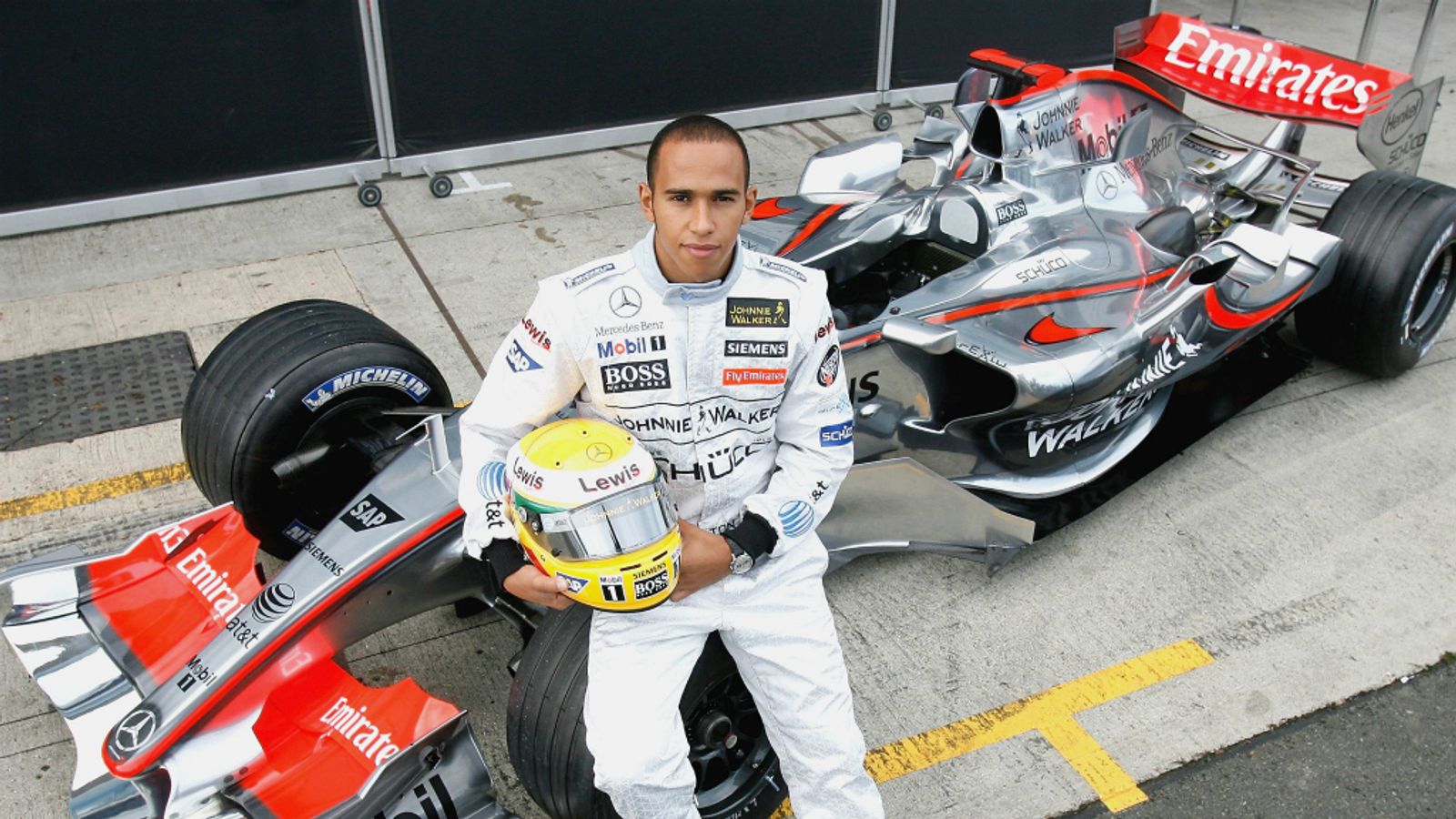 Lewis Hamilton v monopostu