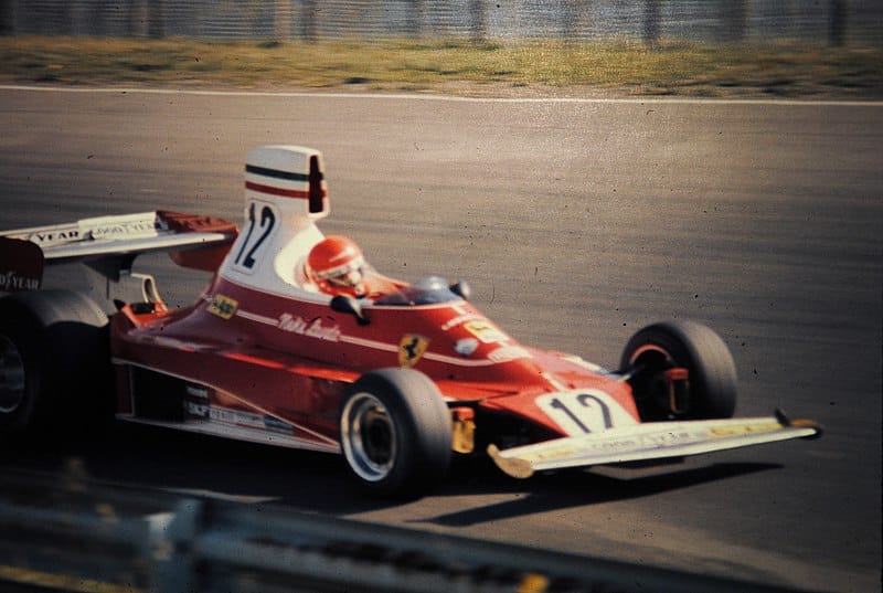 Niki Lauda po nehodě