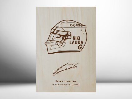 Niky Lauda F1, velikost A4 bez rámečku