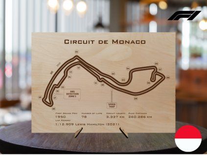 228 circuit de monaco monako trat formule 1 velikost a4