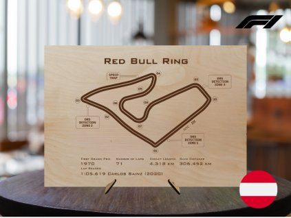 246 red bull ring rakousko trat formule 1 velikost a4