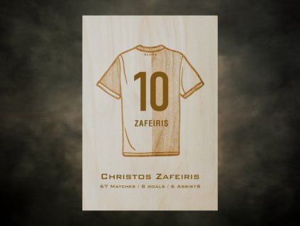 Christos Zafeiris SLAVIA (A4) bez rámečku