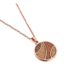 73 dreveny nahrdelnik earth rose gold