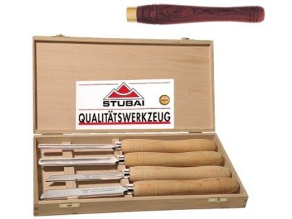 Sada soustružnických dlát HSS Exclusive – 4 ks