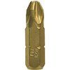 ISO-GOLD Pozidriv / Supadriv bit 1/4''