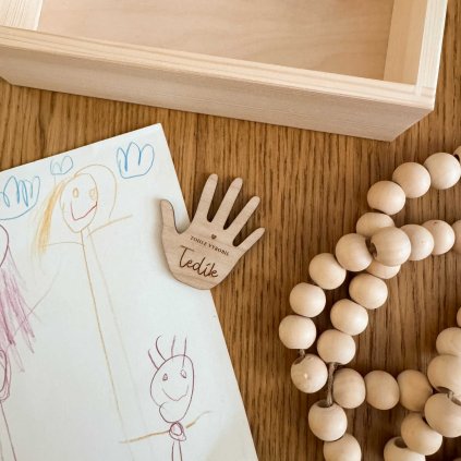 Dětský magnet s textem na přání