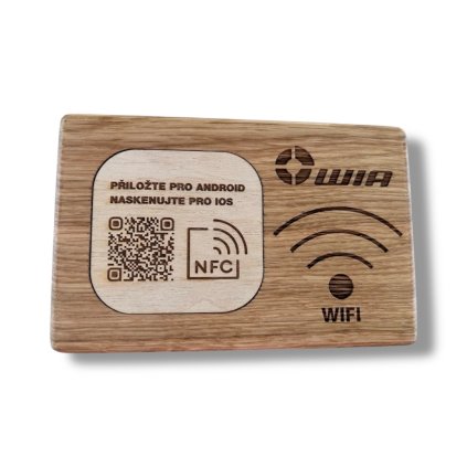 Stojánek k připojení k Wi-Fi / NFC pro firmy na přání