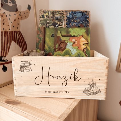 Dřevěný organizér na Albi tužku