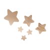 Dřevěné dekorační hvězdičky Woodify