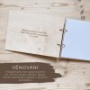 Dřevěné fotoalbum Woodify Náš dům
