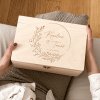 Dřevěný svatební box Woodify Věnec II