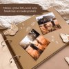 Dřevěné dětské fotoalbum Woodify Písmena