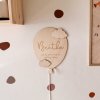Dřevěná balónek se jménem na přání
