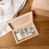 Dřevěná krabička na peníze Woodify I