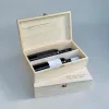 dreveny box na 2 lahve vina s gravirovanim