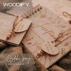 Psí fotoalbum Woodify Srdce
