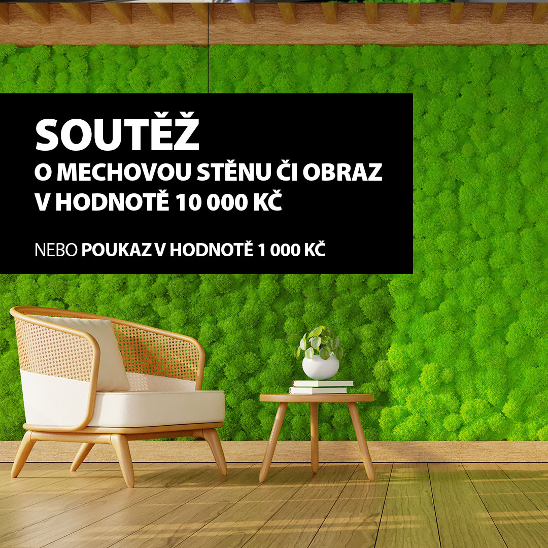 Velká mechová soutěž o výhry v celkové hodnotě 11 000 Kč! Pro naše zákazníky i všechny ostatní.