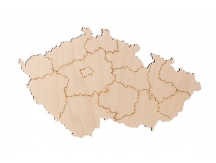 drevene mapa ceske republiky 1000x665