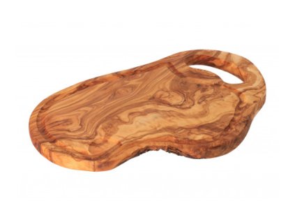 prkenko z olivoveho dreva s uchytem a drazkou 40 cm 462x388