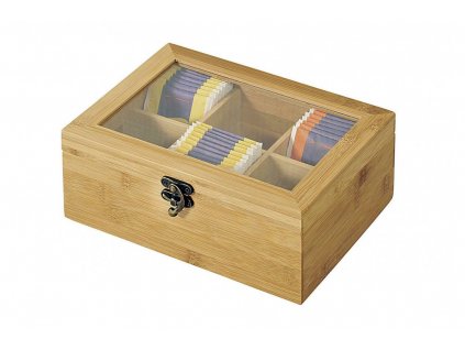 Bambusová krabička na čaj