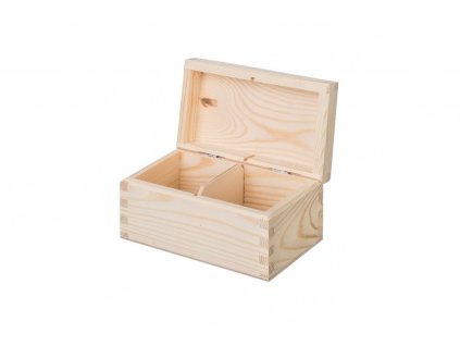 Krabička dřevěná na čaj
