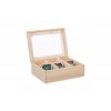 Dřevěná krabička s plexisklem