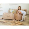 Box na hračky TONI (Farba Povrchová úprava - natural, Variant Mini)
