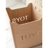 Box na hračky TONI (Farba Povrchová úprava - natural, Variant Mini)