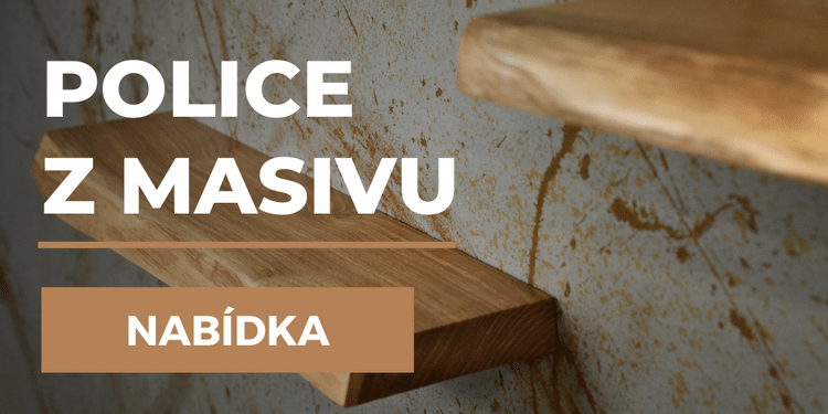Masivní police od Woodking