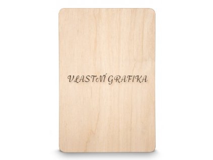 SVATEBNÍ OZNÁMENÍ VLASTNÍ GRAFIKA NATURE GRAVÍROVÁNÍ