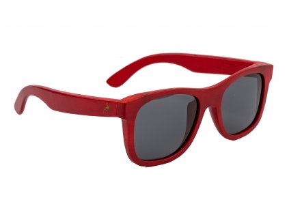 holzkitz sonnenbrille holz rot zuckerhütl 3 side