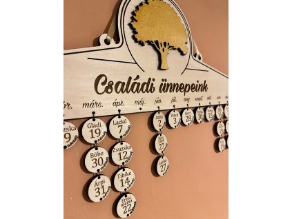 Családi öröknaptár - családi ünnepeink