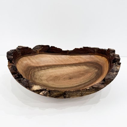 Dřevěná miska Elit, ořech  Rozměr 32x28x10 cm