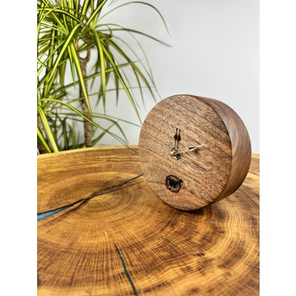 Dřevěné stolní hodiny Iglesias