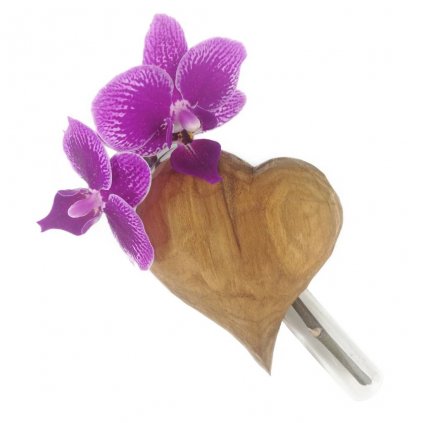 Dřevěná váza na magnet Tawia