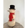Dřevěná dekorace sněhulák Casper