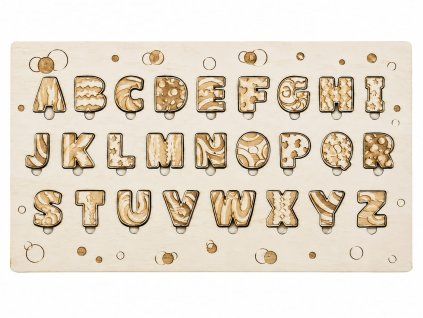 drevené puzzle