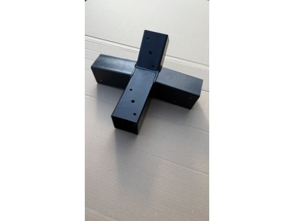 1Ks  - trámová spojka pro houpací síť 80x80mm x 3mm síla materiálu